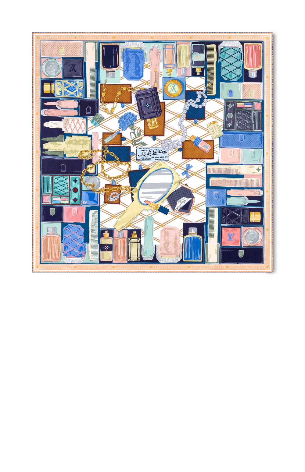 미러급레플리카사이트 | 명품레플리카 전문 쇼핑몰  | 하이퀄 - Malle Coiffeuse 스카프 M79928 &gt; 루이비통