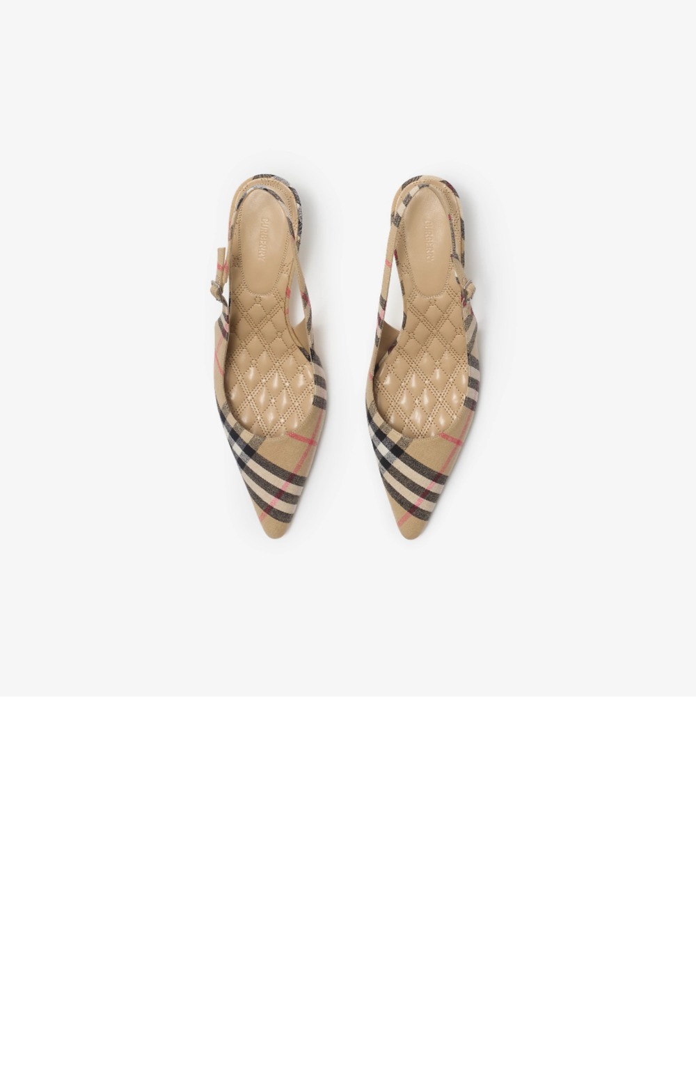 미러급레플리카사이트 | 명품레플리카 전문 쇼핑몰  | 하이퀄 - 체크 데임 슬링백 펌프스 811256 &gt; 버버리