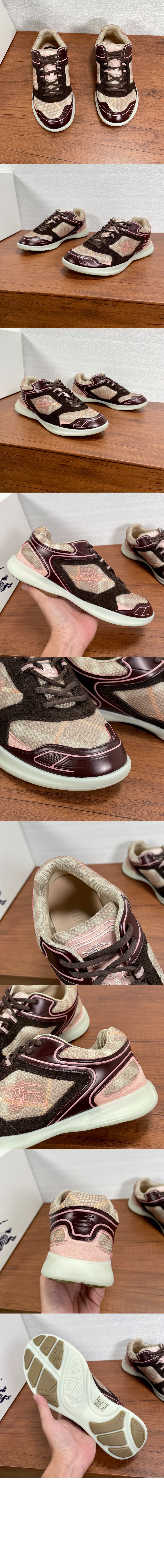 미러급레플리카사이트 | 명품레플리카 전문 쇼핑몰  | 하이퀄 - 체크 매트릭스 스포츠 스니커즈 811186 > 버버리