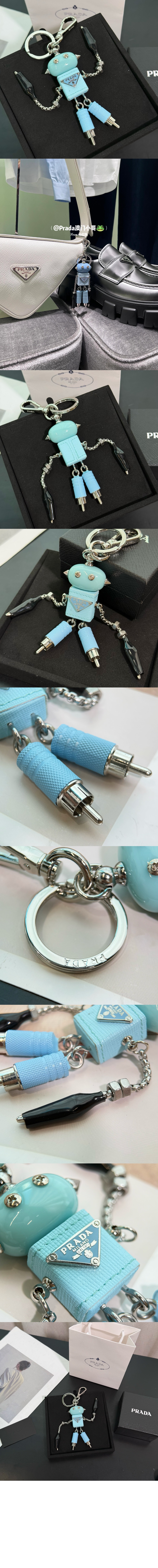 미러급레플리카사이트 | 명품레플리카 전문 쇼핑몰  | 하이퀄 - Robot 사피아노 가죽 백 참 1TR101 &gt; 프라다