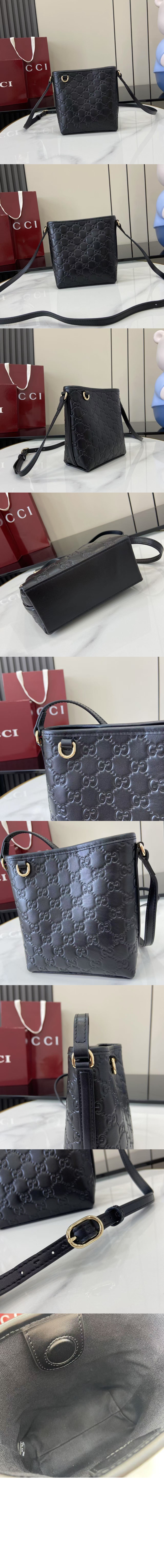 미러급레플리카사이트 | 명품레플리카 전문 쇼핑몰  | 하이퀄 - GG 엠블럼 나노 버킷백 ‎847090 &gt; 구찌