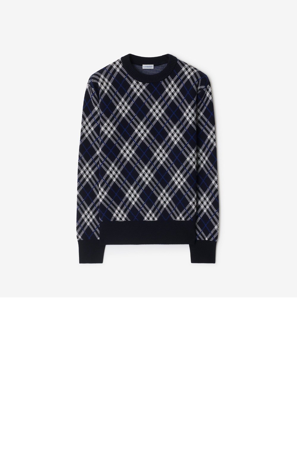 미러급레플리카사이트 | 명품레플리카 전문 쇼핑몰  | 하이퀄 - 체크 울 블렌드 스웨터 &gt; 버버리