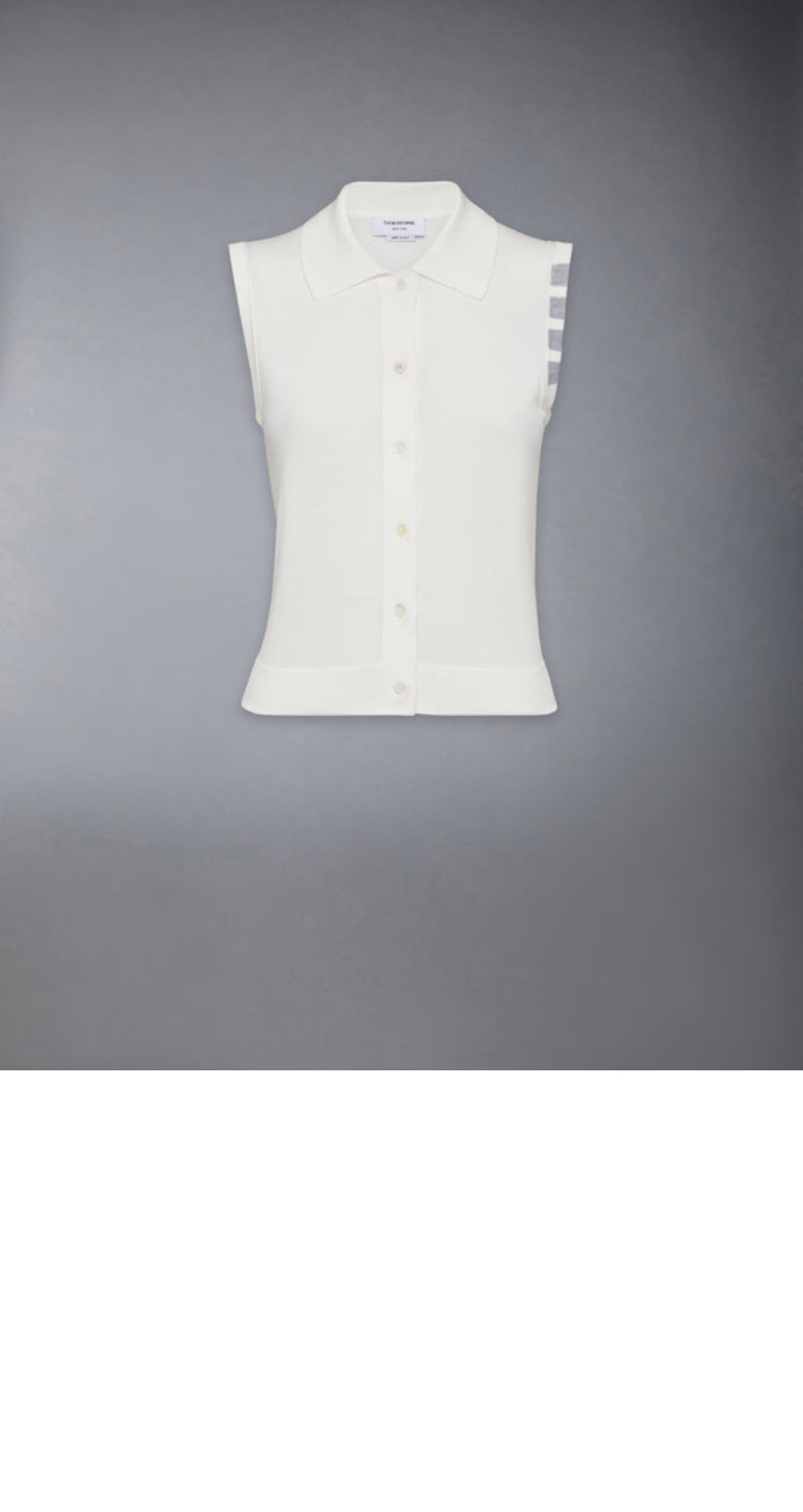 미러급레플리카사이트 | 명품레플리카 전문 쇼핑몰  | 하이퀄 - 코튼 4-바 크롭 셔츠 &gt; 톰브라운