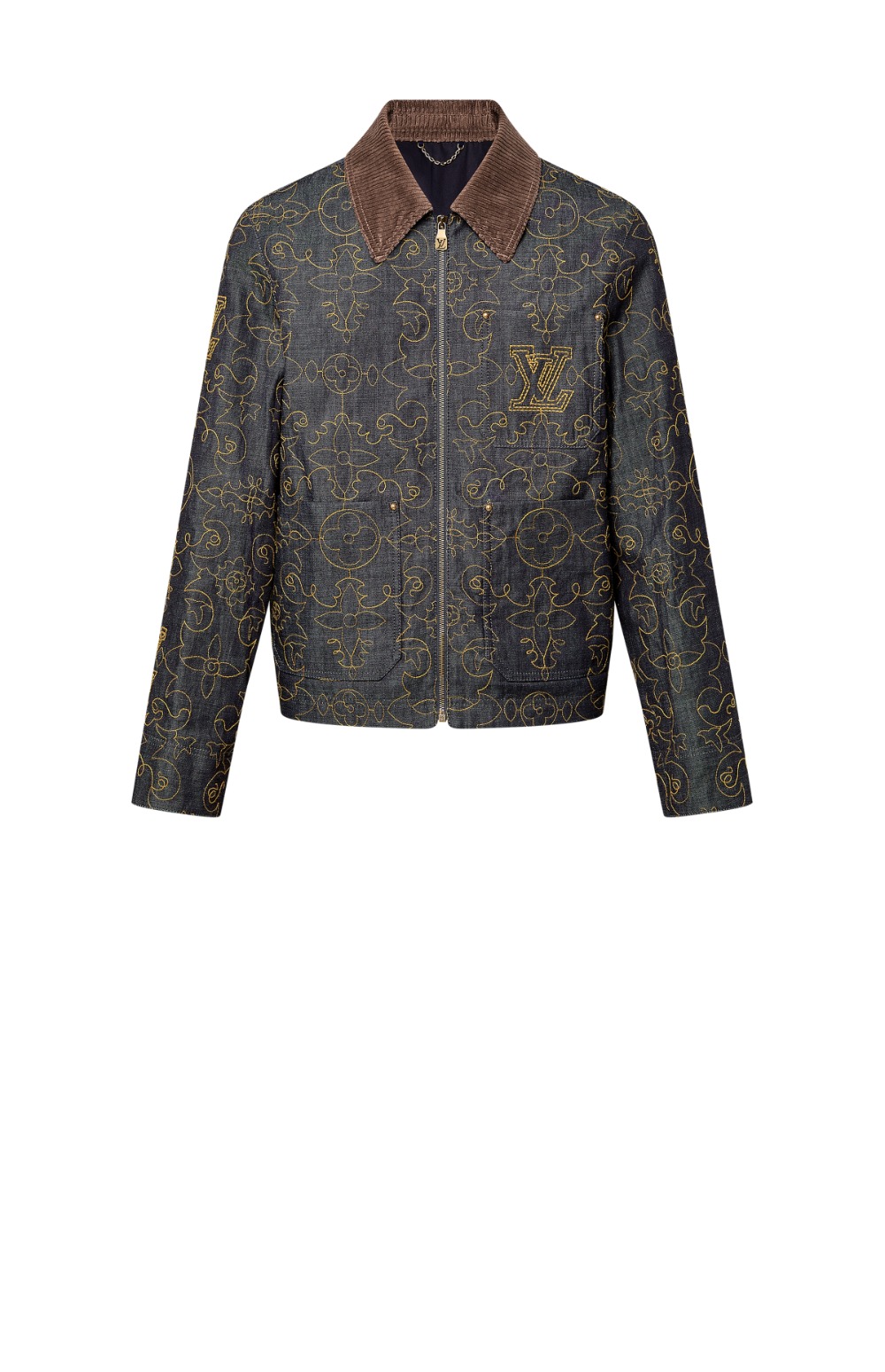 미러급레플리카사이트 | 명품레플리카 전문 쇼핑몰  | 하이퀄 - 엠브로이더드 데님 워크웨어 재킷 &gt; 루이비통