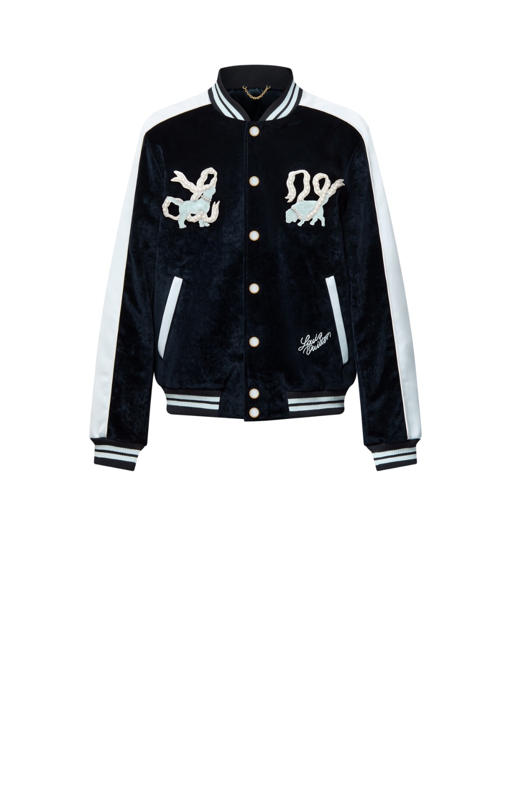 미러급레플리카사이트 | 명품레플리카 전문 쇼핑몰  | 하이퀄 - 데님 벨벳 수베니어 재킷 > 루이비통