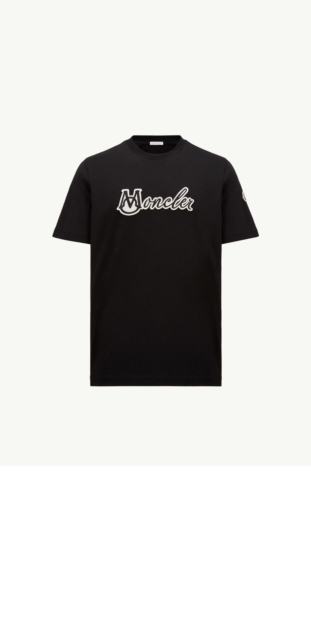 미러급레플리카사이트 | 명품레플리카 전문 쇼핑몰  | 하이퀄 - 자수 바시티 로고 코튼 티셔츠 &gt; 몽클레어