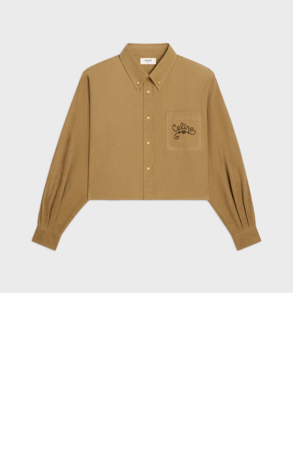 미러급레플리카사이트 | 명품레플리카 전문 쇼핑몰  | 하이퀄 - 크롭 셔츠 &gt; 셀린느