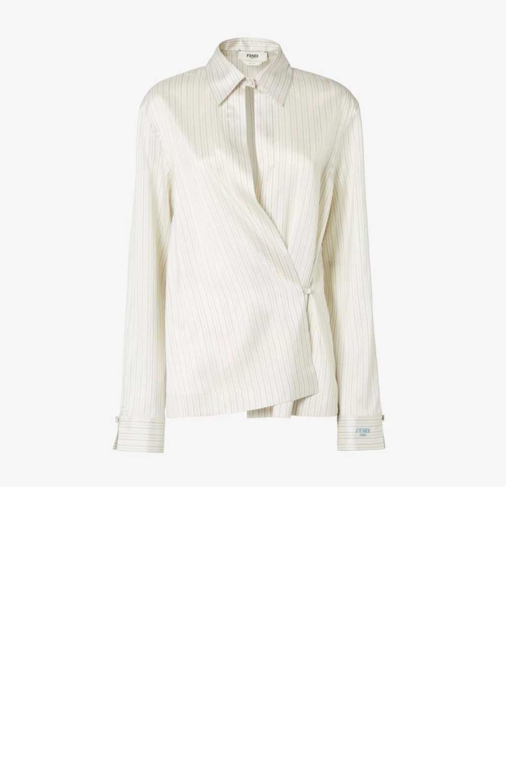 미러급레플리카사이트 | 명품레플리카 전문 쇼핑몰  | 하이퀄 - 줄무늬 실크 셔츠 &gt; 펜디