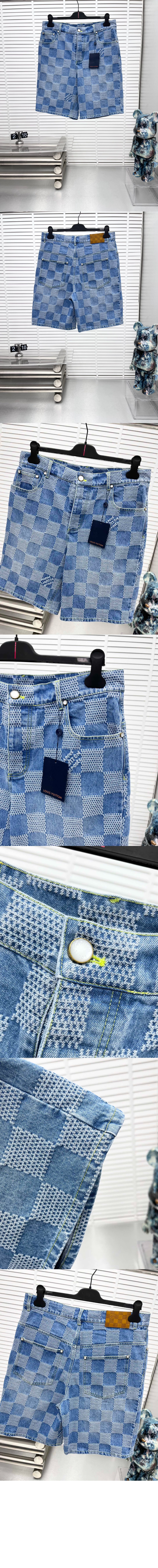 미러급레플리카사이트 | 명품레플리카 전문 쇼핑몰  | 하이퀄 - 다미에 3D 라이트 데님 쇼츠 &gt; 루이비통