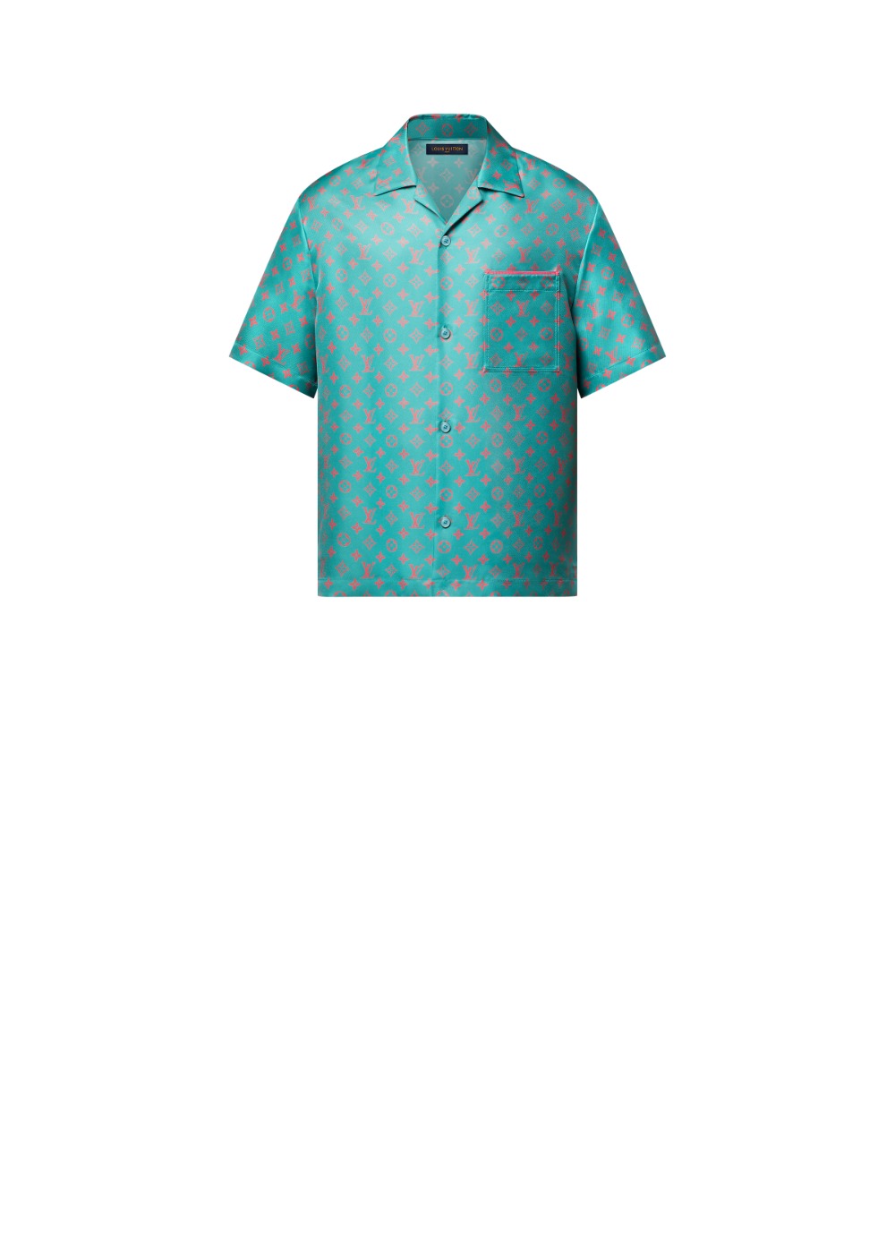 미러급레플리카사이트 | 명품레플리카 전문 쇼핑몰  | 하이퀄 - 모노그램 쇼트 슬리브드 실크 셔츠 &gt; 루이비통