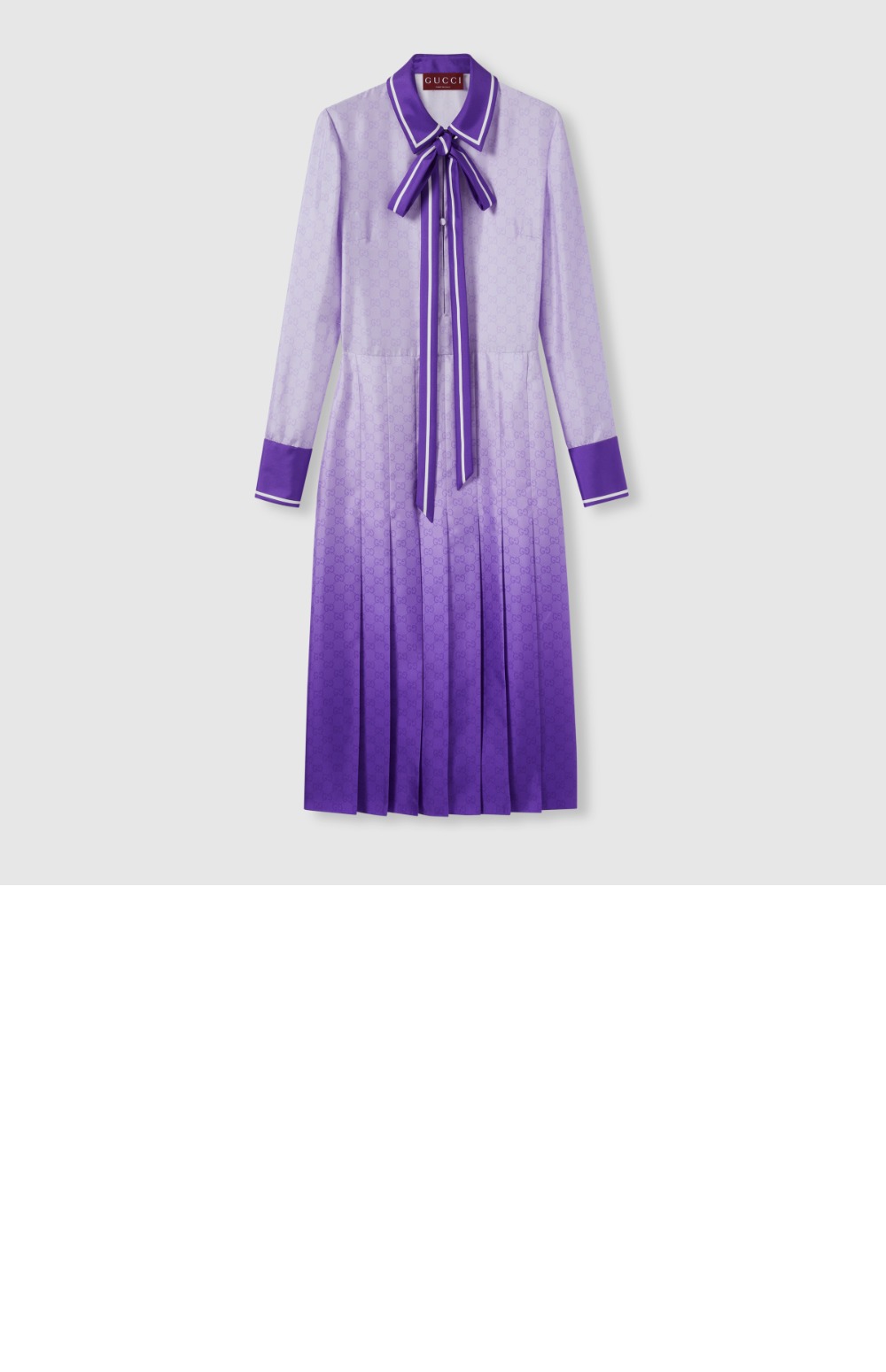 미러급레플리카사이트 | 명품레플리카 전문 쇼핑몰  | 하이퀄 - 프린트 실크 드레스 > 구찌