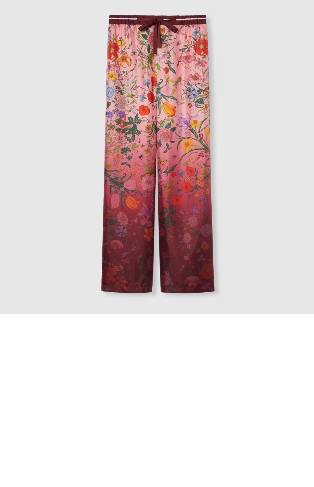 미러급레플리카사이트 | 명품레플리카 전문 쇼핑몰  | 하이퀄 - 프린트 실크 팬츠 &gt; 구찌