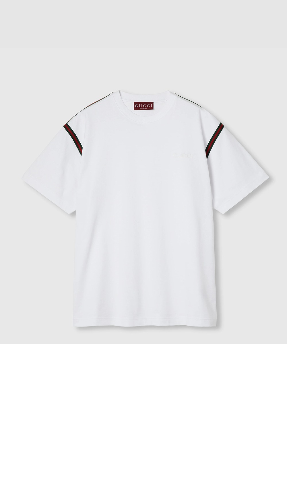 미러급레플리카사이트 | 명품레플리카 전문 쇼핑몰  | 하이퀄 - 웹 코튼 저지 티셔츠 &gt; 구찌