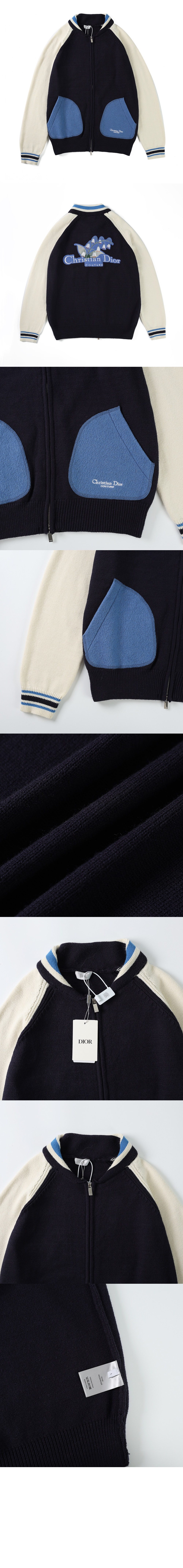 미러급레플리카사이트 | 명품레플리카 전문 쇼핑몰  | 하이퀄 - Christian Dior Couture 은방울꽃 바시티 가디건 &gt; 디올