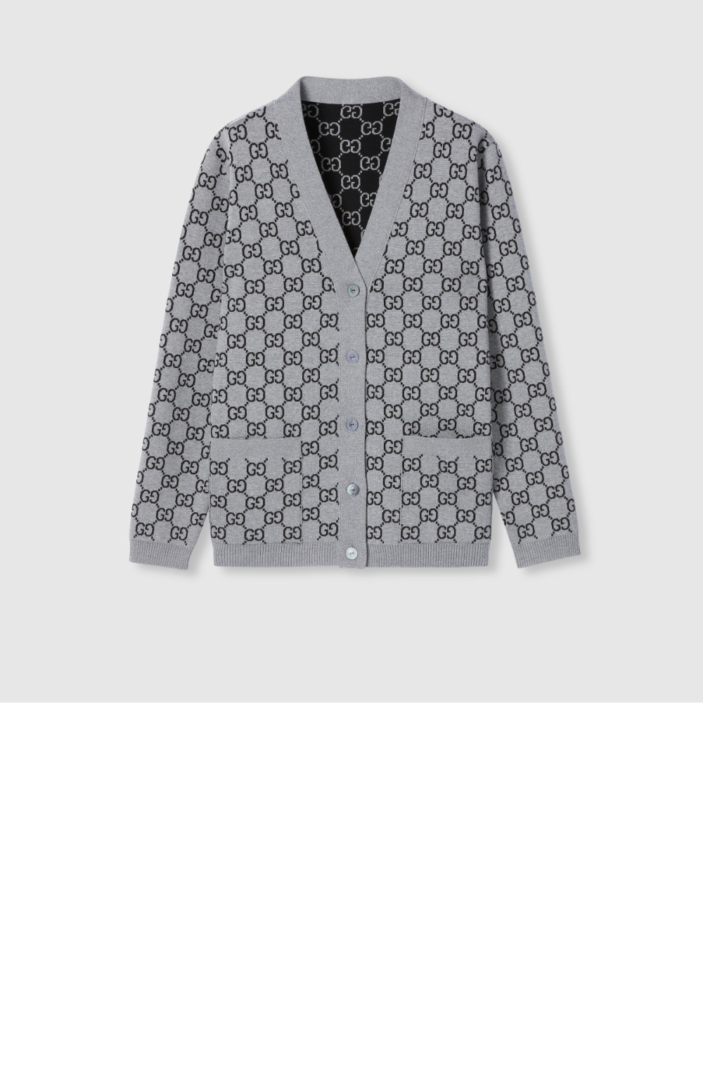 미러급레플리카사이트 | 명품레플리카 전문 쇼핑몰  | 하이퀄 - 리버서블 GG 울 자카드 가디건 &gt; 구찌