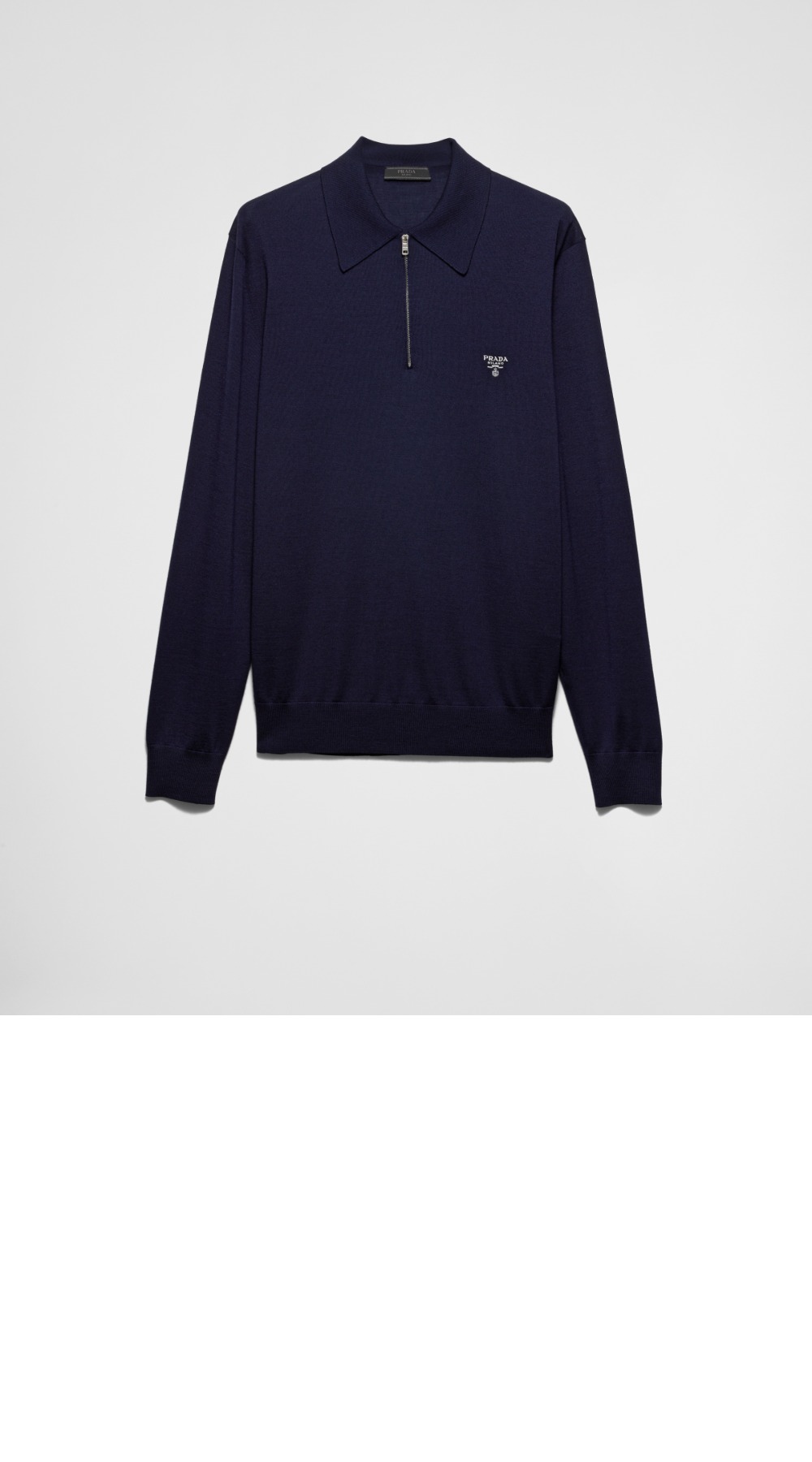 미러급레플리카사이트 | 명품레플리카 전문 쇼핑몰  | 하이퀄 - 극세 울 폴로 셔츠 > 프라다