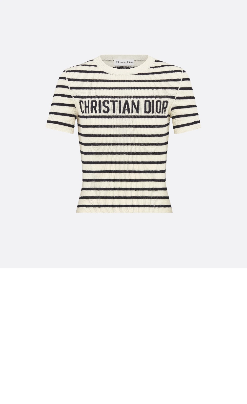 미러급레플리카사이트 | 명품레플리카 전문 쇼핑몰  | 하이퀄 - Dioriviera 크롭 반소매 스웨터 > 디올