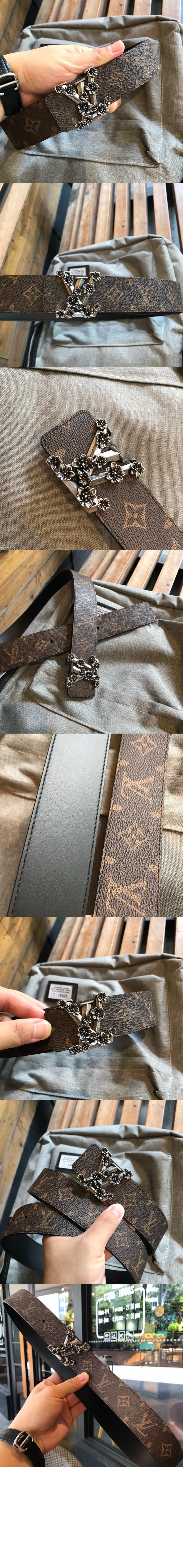 미러급레플리카사이트 | 명품레플리카 전문 쇼핑몰  | 하이퀄 - 파이러미드 플라워 양면 벨트 M0500U > 루이비통