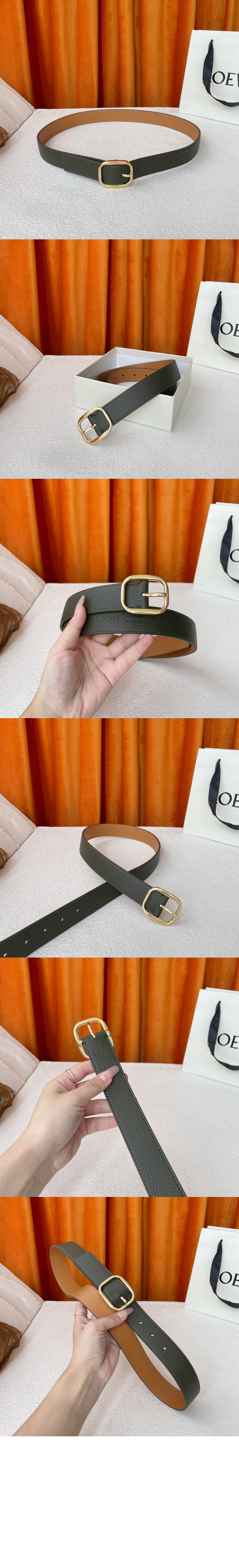 미러급레플리카사이트 | 명품레플리카 전문 쇼핑몰  | 하이퀄 - 송아지 가죽 원형 벨트 &gt; 로에베