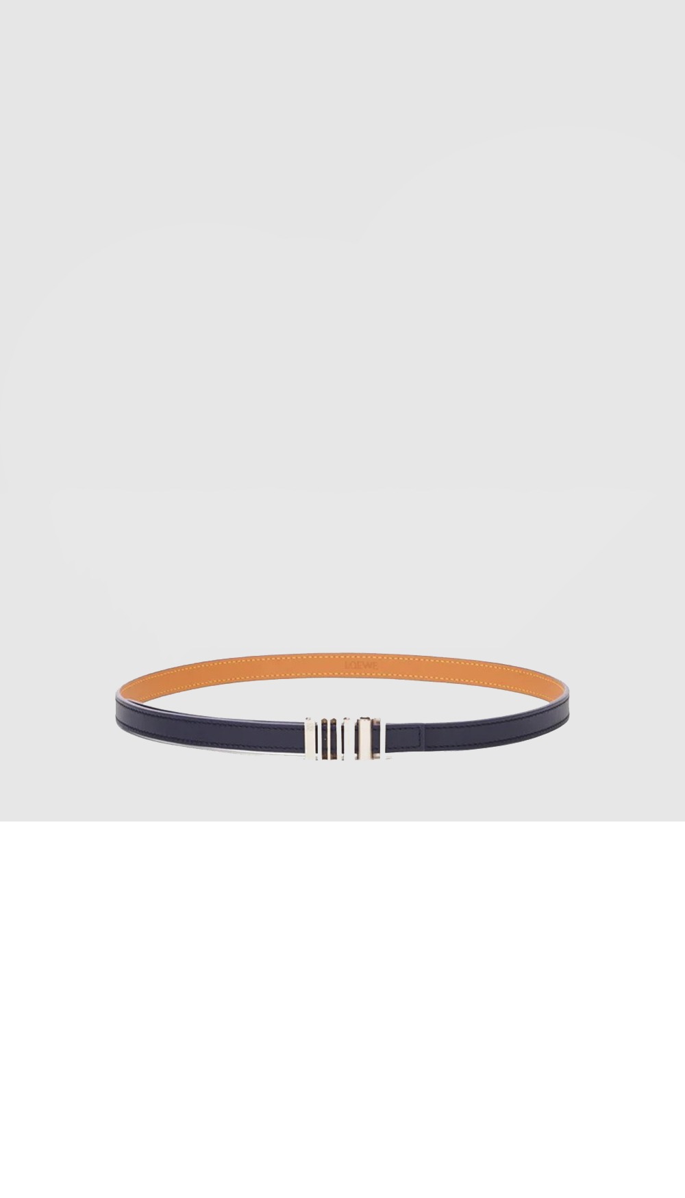 미러급레플리카사이트 | 명품레플리카 전문 쇼핑몰  | 하이퀄 - 클래식 송아지 가죽의 둥근 소프트 벨트 &gt; 로에베