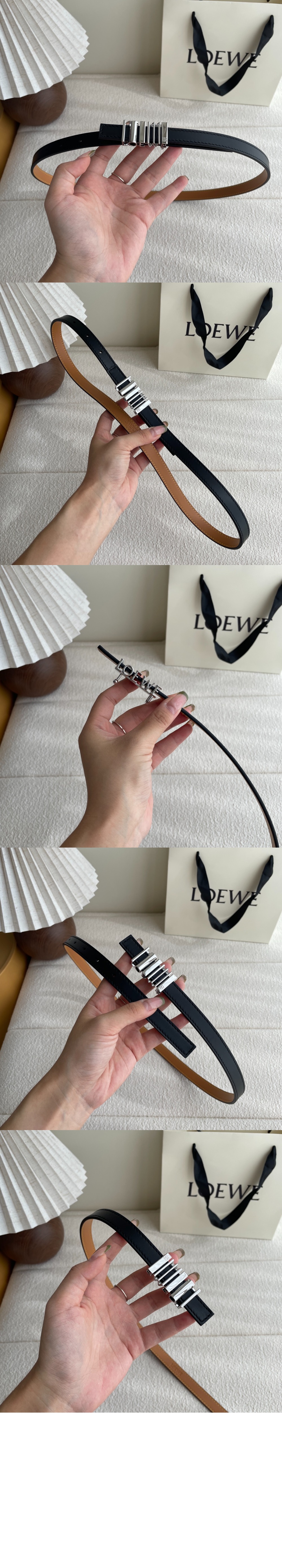 미러급레플리카사이트 | 명품레플리카 전문 쇼핑몰  | 하이퀄 - 클래식 송아지 가죽의 둥근 소프트 벨트 &gt; 로에베