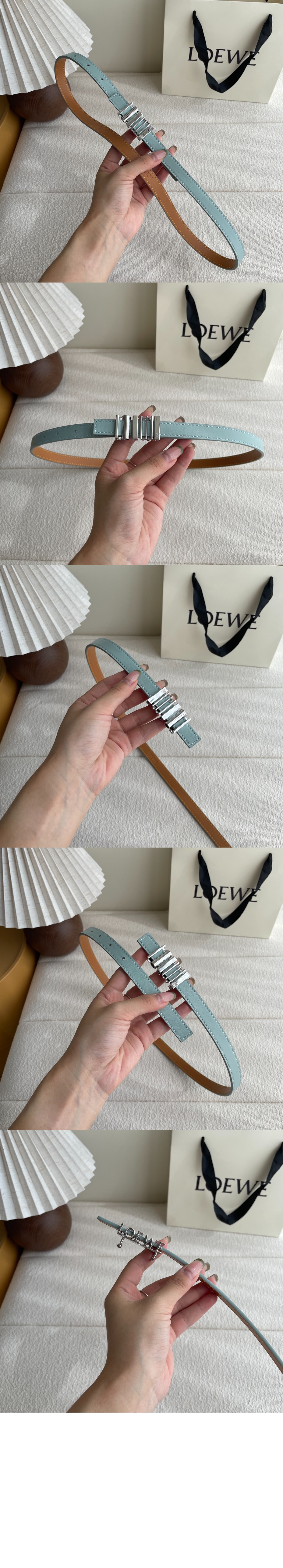 미러급레플리카사이트 | 명품레플리카 전문 쇼핑몰  | 하이퀄 - 클래식 송아지 가죽의 둥근 소프트 벨트 &gt; 로에베