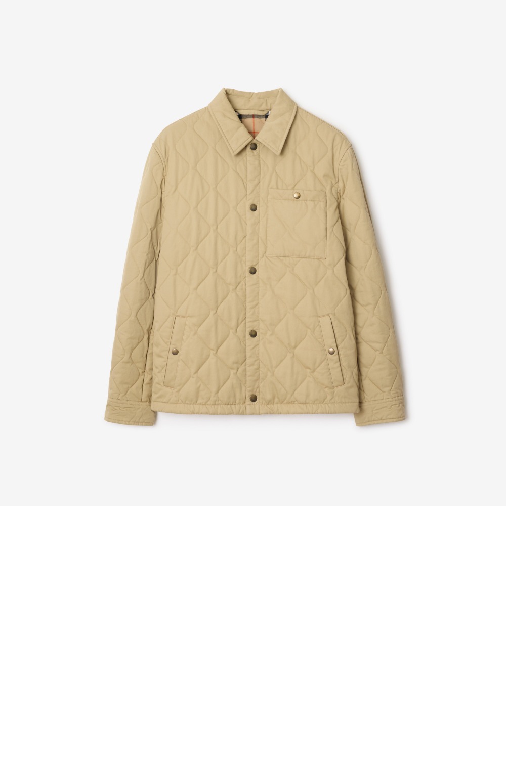 미러급레플리카사이트 | 명품레플리카 전문 쇼핑몰  | 하이퀄 - 퀼팅 개버딘 오버셔츠 > 버버리