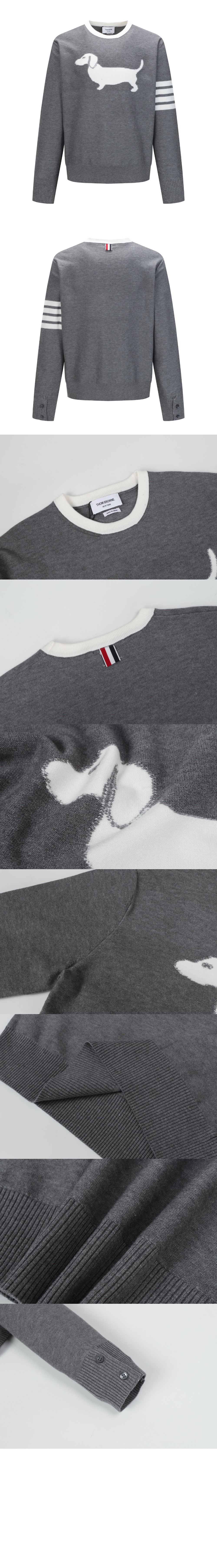 미러급레플리카사이트 | 명품레플리카 전문 쇼핑몰  | 하이퀄 - 코튼 4-바 헥터 풀오버 &gt; 톰브라운