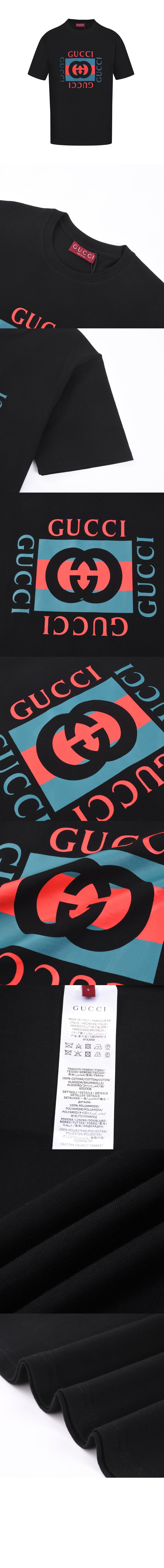 미러급레플리카사이트 | 명품레플리카 전문 쇼핑몰  | 하이퀄 - 프린트 코튼 저지 티셔츠 &gt; 구찌