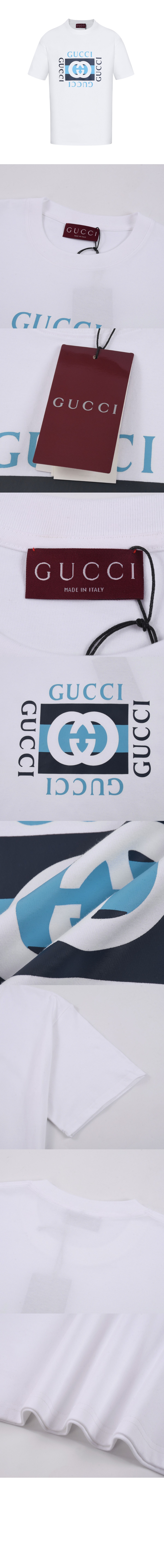 미러급레플리카사이트 | 명품레플리카 전문 쇼핑몰  | 하이퀄 - 프린트 코튼 저지 티셔츠 &gt; 구찌
