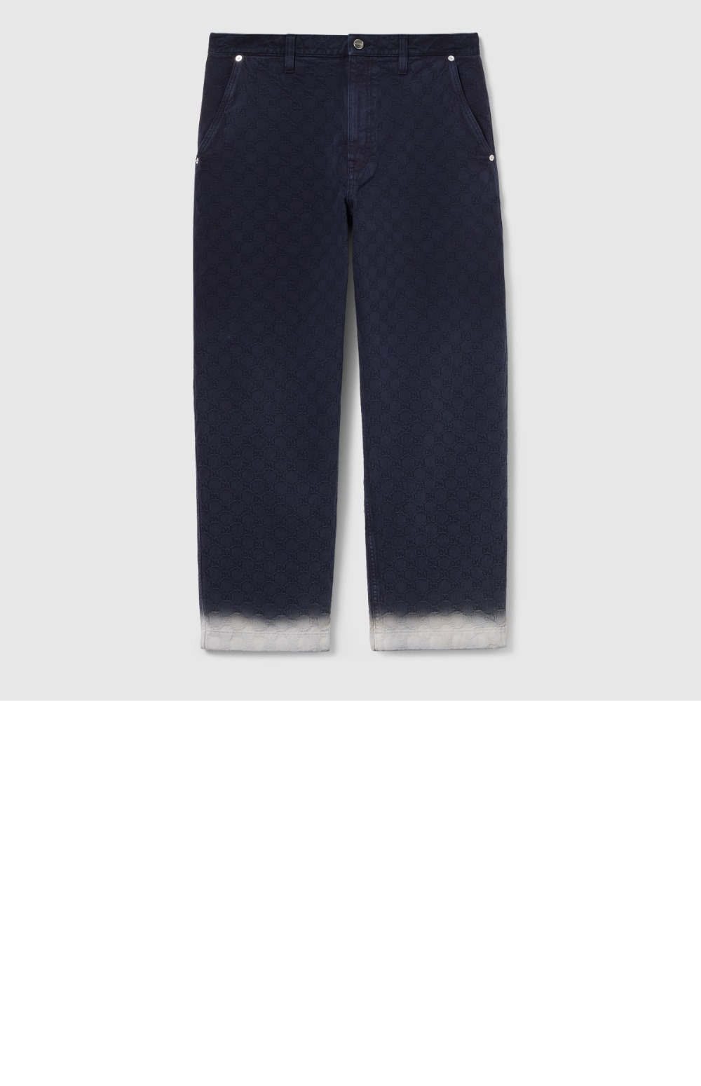 미러급레플리카사이트 | 명품레플리카 전문 쇼핑몰  | 하이퀄 - 블리치 GG 코튼 데님 자카드 팬츠 &gt; 구찌