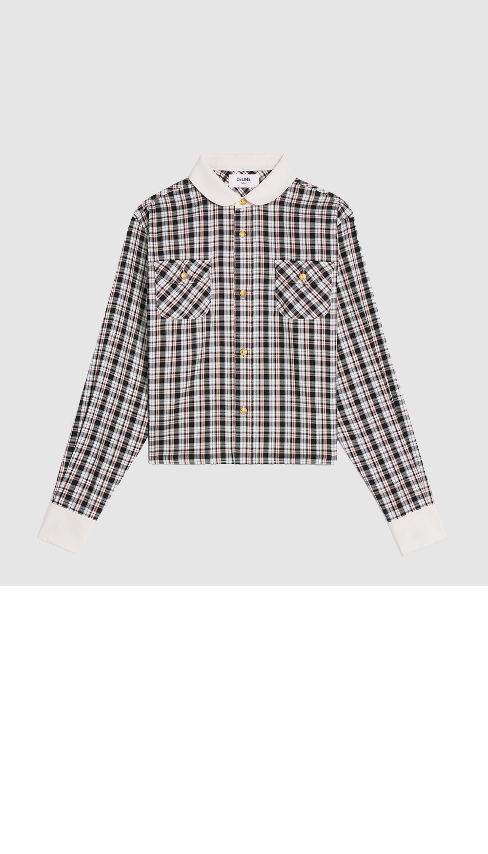 미러급레플리카사이트 | 명품레플리카 전문 쇼핑몰  | 하이퀄 - 크롭 셔츠 &gt; 셀린느