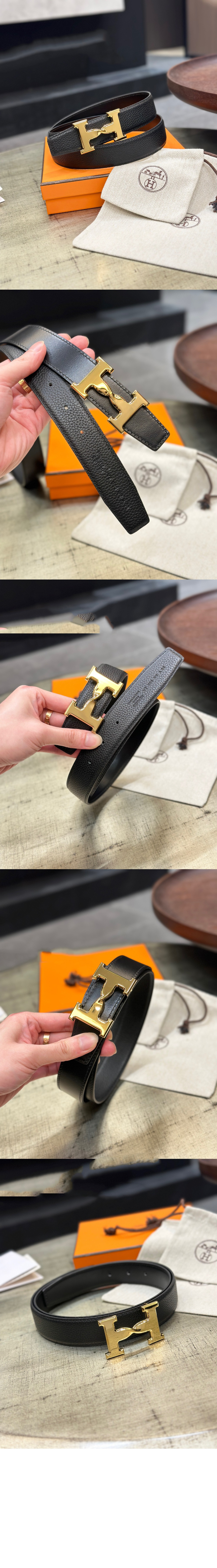 미러급레플리카사이트 | 명품레플리카 전문 쇼핑몰  | 하이퀄 - 에이치트위스트 버클 양면 가죽 벨트 &gt; 에르메스