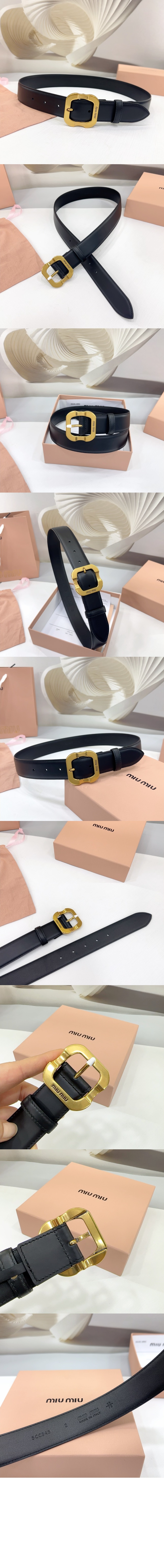 미러급레플리카사이트 | 명품레플리카 전문 쇼핑몰  | 하이퀄 - 가죽 벨트 5CC663 &gt; 미우미우