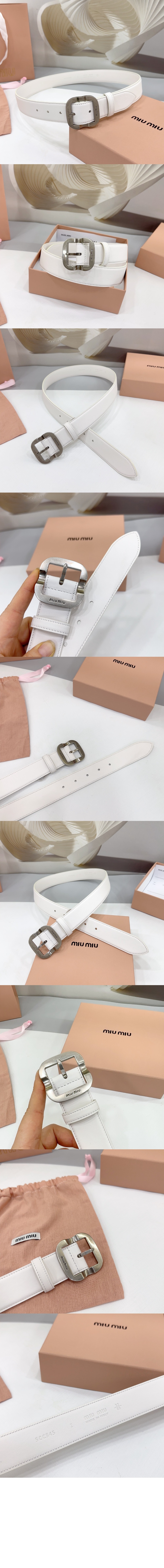 미러급레플리카사이트 | 명품레플리카 전문 쇼핑몰  | 하이퀄 - 가죽 벨트 5CC663 &gt; 미우미우