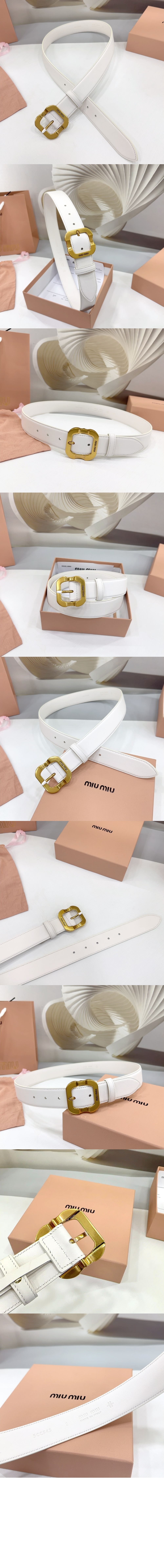 미러급레플리카사이트 | 명품레플리카 전문 쇼핑몰  | 하이퀄 - 가죽 벨트 5CC663 &gt; 미우미우