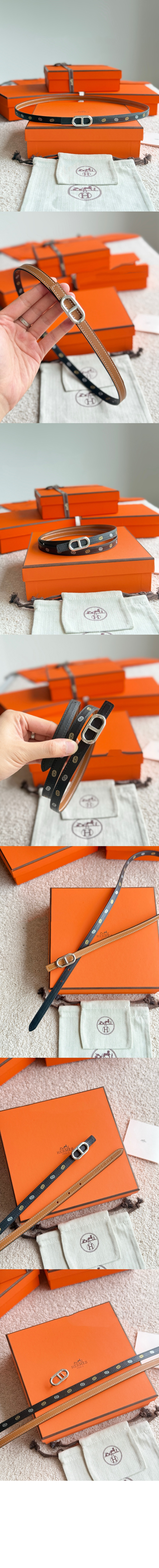 미러급레플리카사이트 | 명품레플리카 전문 쇼핑몰  | 하이퀄 - Maillon H 벨트 버클 Hermes sur Mer 리버서블 가죽 스트랩 > 에르메스