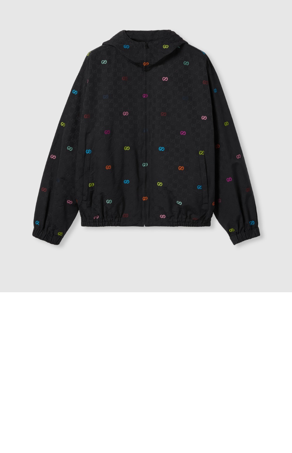 미러급레플리카사이트 | 명품레플리카 전문 쇼핑몰  | 하이퀄 - GG 코튼 립 스톱 Zip 재킷 > 구찌