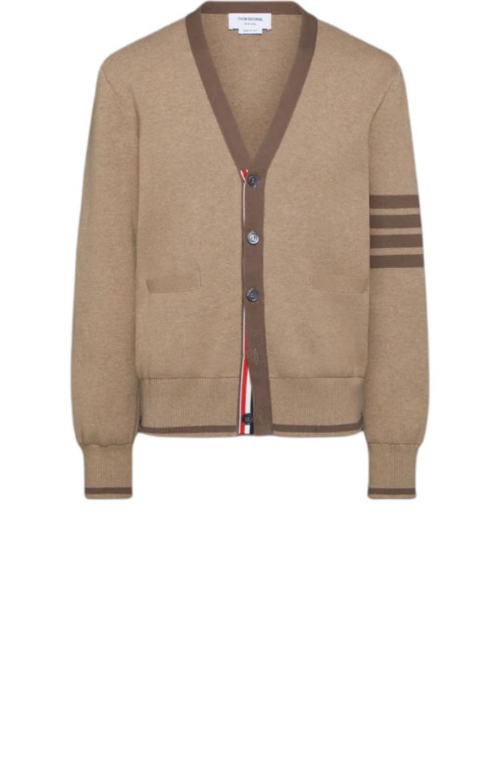 미러급레플리카사이트 | 명품레플리카 전문 쇼핑몰  | 하이퀄 - 밀라노 스티치 4-바 브이넥 카디건 &gt; 톰브라운