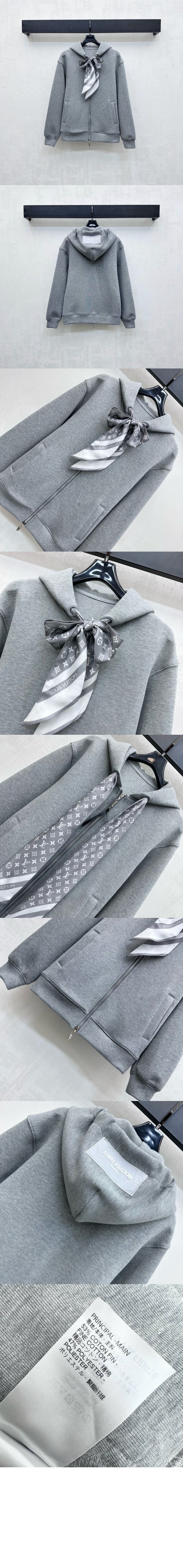 미러급레플리카사이트 | 명품레플리카 전문 쇼핑몰  | 하이퀄 - 모노그램 스카프 집업 후디 &gt; 루이비통