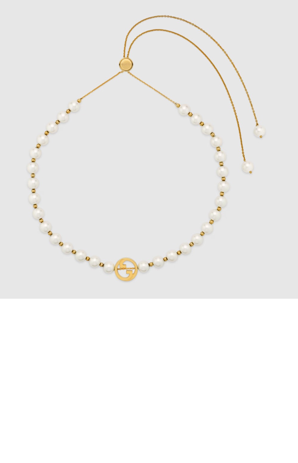 미러급레플리카사이트 | 명품레플리카 전문 쇼핑몰  | 하이퀄 - 인터로킹 펄 목걸이 839031 &gt; 구찌