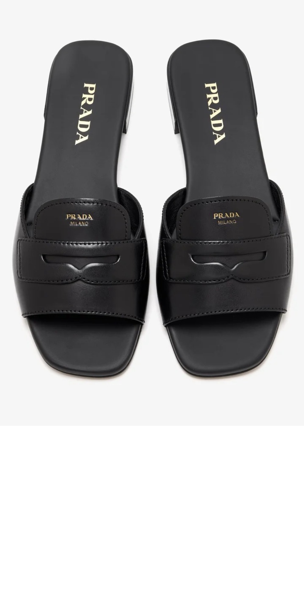 미러급레플리카사이트 | 명품레플리카 전문 쇼핑몰  | 하이퀄 - 가죽 슬라이드 샌들 1XX781 &gt; 프라다