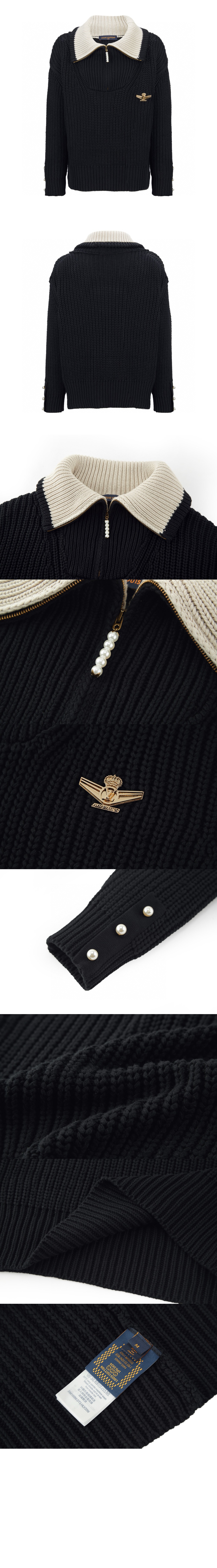 미러급레플리카사이트 | 명품레플리카 전문 쇼핑몰  | 하이퀄 - 청키 울 블렌드 하프 지퍼 풀오버 > 루이비통