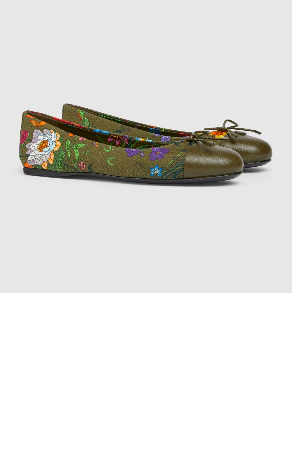 미러급레플리카사이트 | 명품레플리카 전문 쇼핑몰  | 하이퀄 - 프린트 발레 플랫 840726 > 구찌