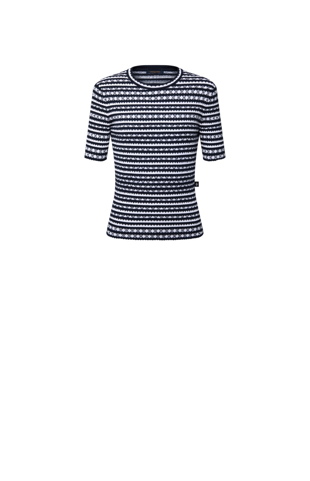 미러급레플리카사이트 | 명품레플리카 전문 쇼핑몰  | 하이퀄 - 스캘럽 스트라이프 니트 톱 > 루이비통