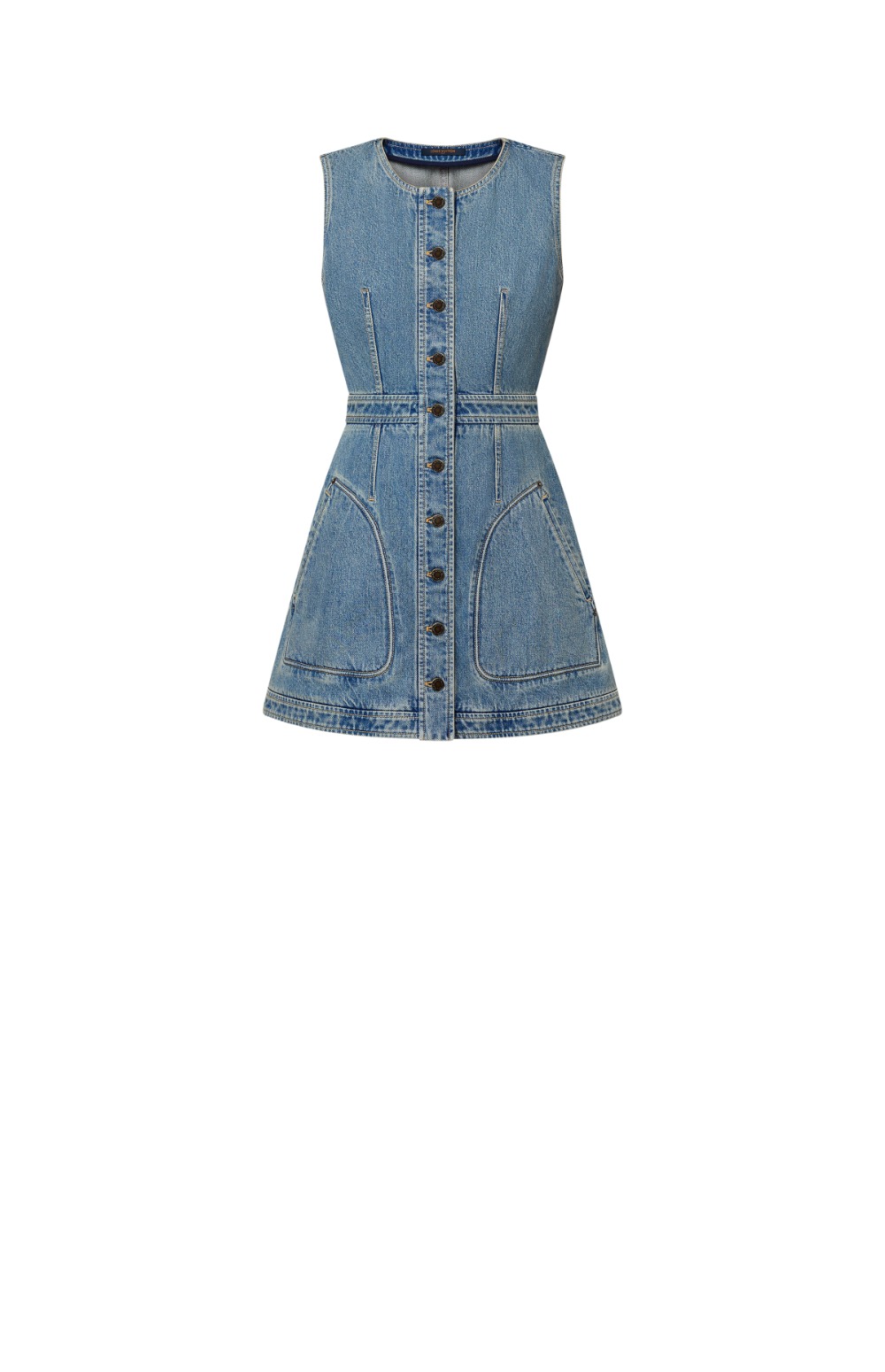 미러급레플리카사이트 | 명품레플리카 전문 쇼핑몰  | 하이퀄 - 버튼 프론트 데님 드레스 > 루이비통