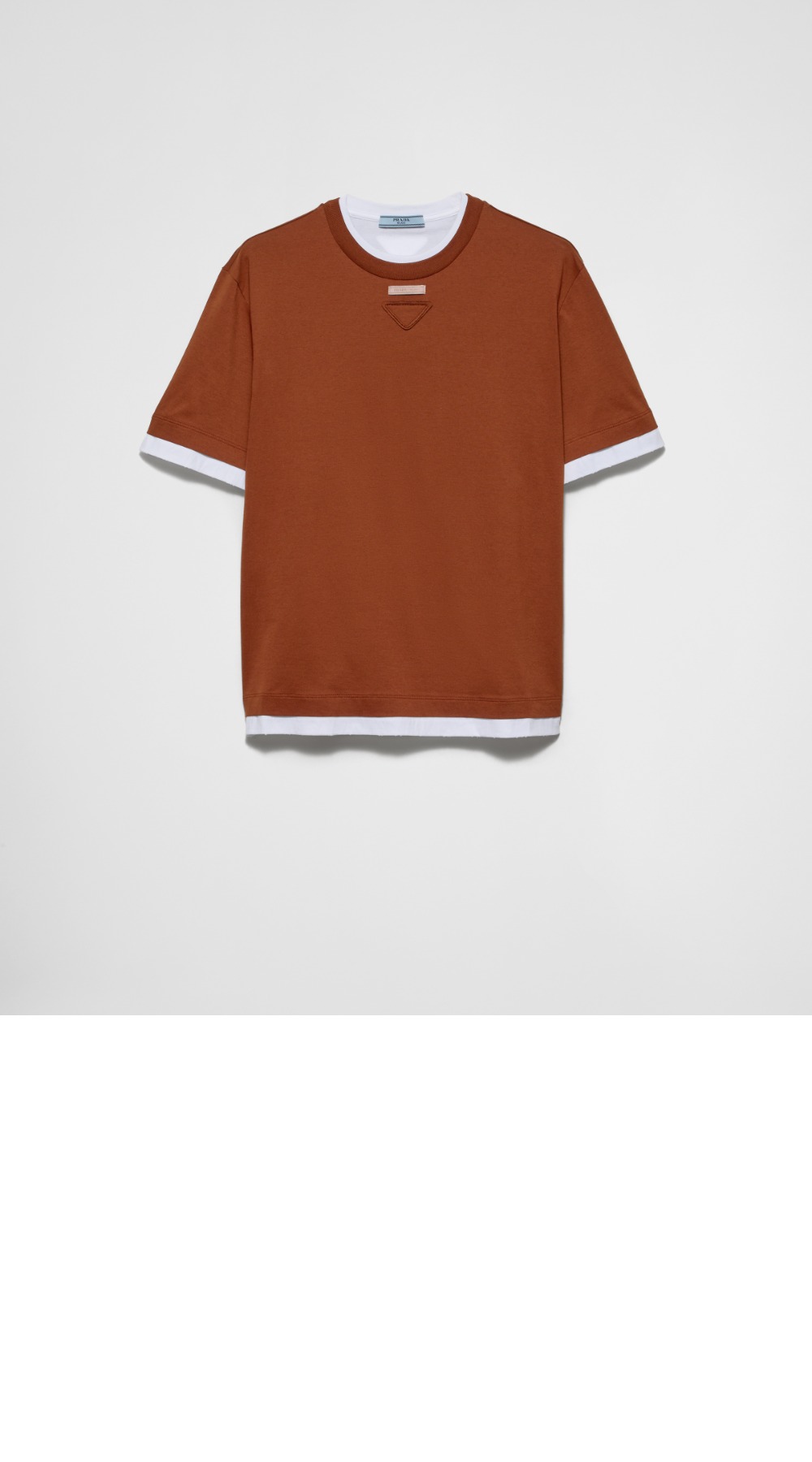 미러급레플리카사이트 | 명품레플리카 전문 쇼핑몰  | 하이퀄 - 코튼 저지 티셔츠 &gt; 프라다