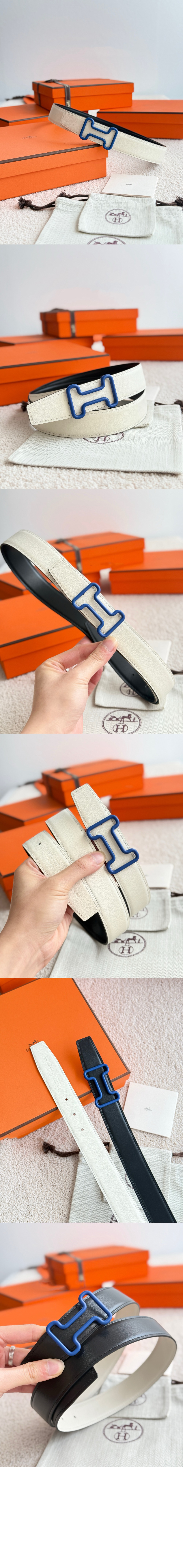 미러급레플리카사이트 | 명품레플리카 전문 쇼핑몰  | 하이퀄 - Tonight Color 벨트 버클 리버서블 가죽 스트랩 &gt; 에르메스