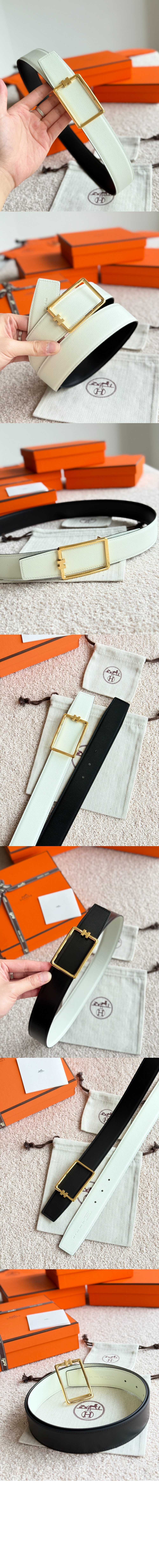 미러급레플리카사이트 | 명품레플리카 전문 쇼핑몰  | 하이퀄 - Tube H 벨트 버클 리버서블 가죽 스트랩 &gt; 에르메스