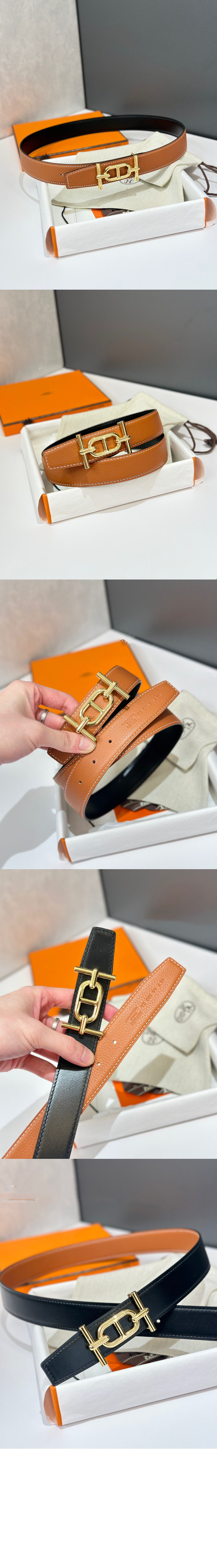미러급레플리카사이트 | 명품레플리카 전문 쇼핑몰  | 하이퀄 - Ancre 벨트 버클 리버서블 가죽 스트랩 > 에르메스